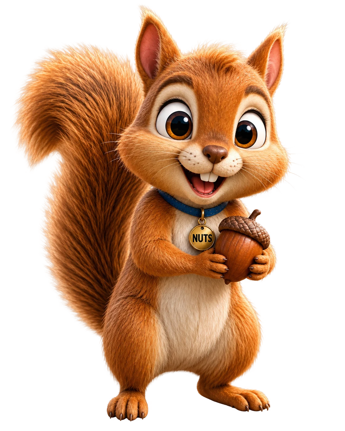 Nuts protects his acorn
